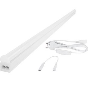 비츠온 LED T5 간접조명 천장등 1200mm 20w + 연결선 + 전원코드 세트, 주광색