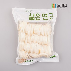 삶은연근 1kg 자숙연근 슬라이스 연근채, 10개