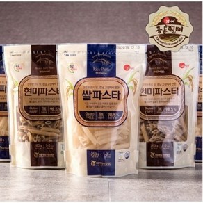 [공룡별미] 고성 쌀 98%이상 함유 쌀파스타 250g, 3개