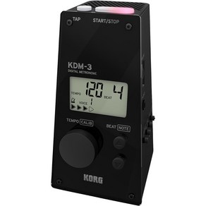 KORG 코르그 디지털 메트로놈 KDM-3 화이트 박자 연습, 1개