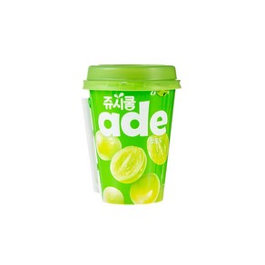 빙그레 쥬시쿨에이드 청포도에이드 250mlx20컵, 20개, 250ml