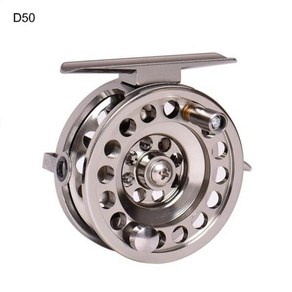 낚시 릴 플라이 초경량 상품 오른손 얼음 베어링 2 개 D50/D60 CNC 알루미늄 1:1, 2) D50