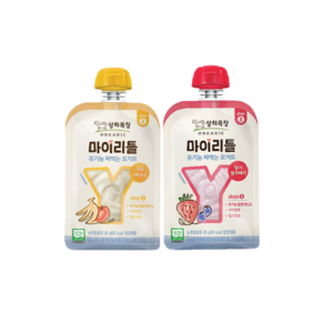 매일 상하목장 마이리틀 짜먹는요거트 85g 딸기블루베리10+사과바나나10/냉장무료배송