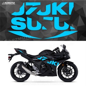 바이크 데칼 오토바이 스티커 스즈키 suzuki GSX250R 전체 랩핑, 12, 1개