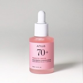 아누아 복숭아 70 나이아신아마이드 세럼, 30ml, 1개