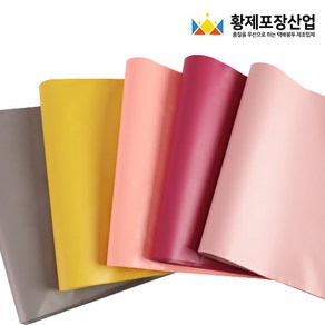 HDPE 고급 컬러 택배봉투 (접착형), 50장, 핫핑크색