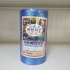 고추끈 바인더 바인다 하우스 밭 끈 과수 유인끈 유인줄, 바인더끈 청색 1.2kg, 1개