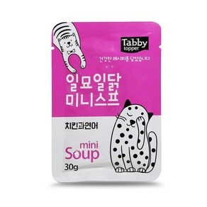 테비 고양이 일묘일닭 미니스프 30g - 치킨과연어 pla*8424zH, 1개