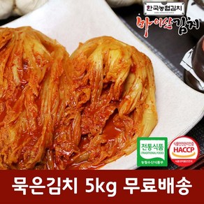 한국농협김치 국산 재료 진안 마이산 묵은김치 5kg, 1개