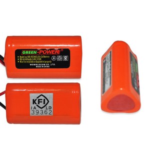 유도등 배터리 DC 3.6V DC 7.2V 소방용 예비전원 밧데리, WG3. DC 3.6V 600mAh, 1개