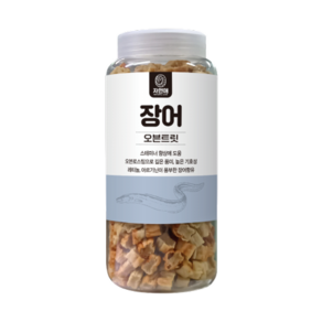 자연애 보틀 오븐트릿 장어 강아지 간식, 380g, 1개