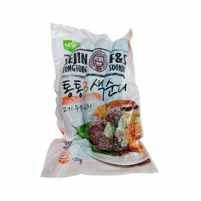 세진 통통 삼색 순대 450g 고기 두부 김치 냉동형 판매자 햇살누리, 수량조절가능, 1개