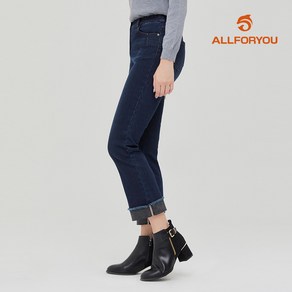 [올포유] [FW] [모델착장] 여성 기모 데님 팬츠 ALPJK9211-913