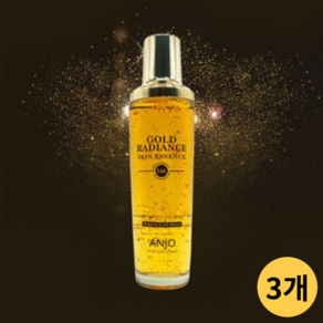 [ANJO] 앙쥬 24k 골드 래디언스 에센스 / 미백 주름개선 이중기능성, 3개, 150ml