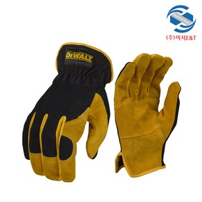 DEWALT 디월트 정품 산업현장작업용 하이브리드 퍼포먼스 가죽장갑 DPG216M DPG216L 소가죽 스판덱스