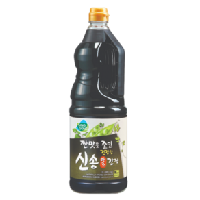 신송식품 신송 짠맛을 줄인 건강한 양조간장 1.6L, 1개