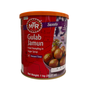 MTR GULAB JAMUN 비카노 굴랍 자문 인도 1KG/1CAN, 1kg, 1개