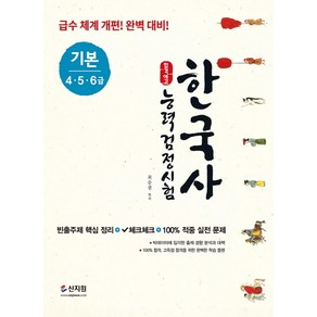 합격예감한국사능력검정시험 기본(4.5.6급):빈출주제 핵심정리+체크체크+100% 적중실전 문제, 신지원