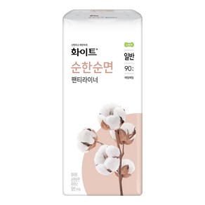 화이트 순한순면 라이너 일반 90입, 1개