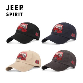 웹도매 JEEP SPIRIT 지프 스피릿 볼캡 CA0059, 베이지, 1개