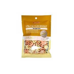 애니펫 강아지 비타 칼슘비스켓 반려동물 간식 100g, 고소한맛, 20개
