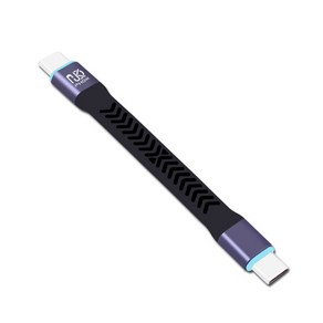 20Gbps USB3.2 Type C 케이블 고속 충전 usbC to usbC 케이블 고속 Type C 데이터선 쇼트라인 10CM