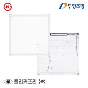 두영 국산 LED 면조명 640x640 50W 5700K 현장A/S 2년, 주광색(흰색빛), 1개