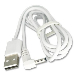 USB to DC 전원케이블 3.5mm x 1.35mm 화이트 1M