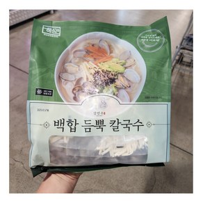 해섬 강연우 백합듬뿍 칼국수 1750g, 아이스박스 포장, 1.75kg, 1개