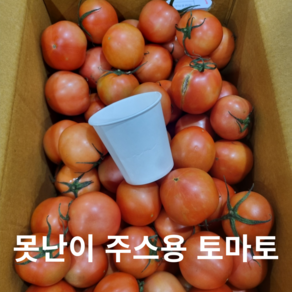 길룡이네 비품 찰토마토 못난이 쥬스용, 1박스, (3~4번과) 4.5kg