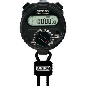 세이코 디지털 스톱워치 SSBJ025 초시계 타임키퍼 방수 SEIKO, 1개