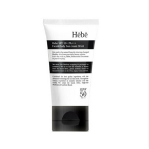 헤베(HEBE) 마일드 톤업 데일리 선크림 50ml, 1개