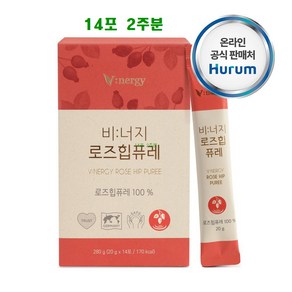 비너지 로즈힙 퓨레 14p, 20g, 14개