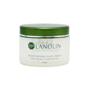 뉴질랜드 제이와이피 JYP Lanolin Ceme 라놀린 모이스처라이징 페이스 크림, 1개, 100g