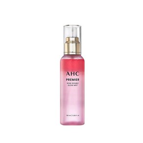 AHC 탄력 광채 프리미어 로즈 더블 글로우 미스트, 1개, 100ml