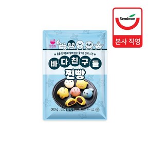 바다친구들 찐빵 500g (25g x 20개입), 1개