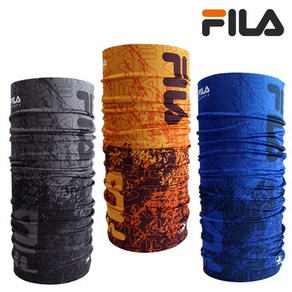 FILA SAFETY 멀티스카프/휠라 자외선차단 마스크/냉감소재, mix오렌지