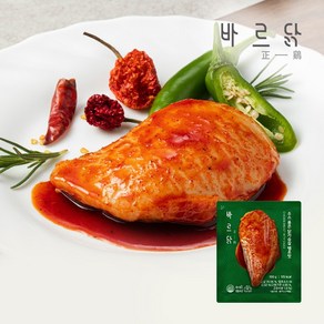 바르닭 소스품은 닭가슴살 10종 골라담기 땡초맛, 100g, 1개