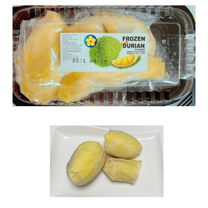 Durian 껍질제거 냉동팩 깐 두리안 1팩 400g