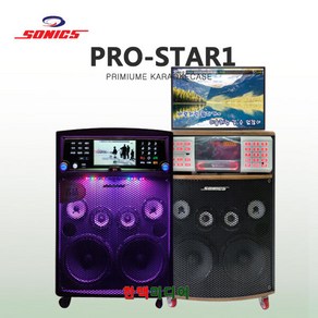 소닉스 PRO-STAR1 노래방이동식케이스 400W, PRO-STAR1/소닉스(S)/400W