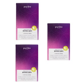 [정품] 퓨리카뮤신 글로우 키위맛 x 3박스 / 퓨리카 뮤신 glow 콜라겐 이너뷰티 먹는콜라겐 마시는콜라겐 뷰티콜라겐 히알루론산, 200g, 3개