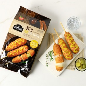 동원 퀴진 치즈 크리스피핫도그 400g x 2개 (10개입), 20개