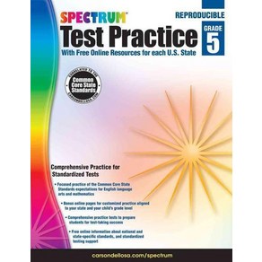 Spectrum Test Practice Grade 5