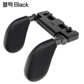 고수마켓 차량용 헤드레스트 목쿠션 BLACK&BEIGE 1개, 블랙, 1세트