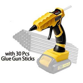 공구용 전동 무선 18 30 개 V 글루건 스틱 핫멜트 Dewalt DCB200 20V, 1.30pcs glue sticks