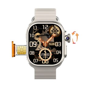 S9 울트라 안드로이드 스마트 시계 4G WIFI Smatwatch 인치 Amoled, 2GB 16GB, Gay
