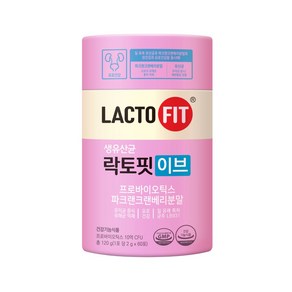 종근당건강 락토핏 이브 60포 1개, 120g