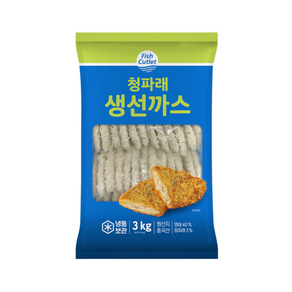 바이오푸드몰_식자재왕 청파래 생선까스, 1개, 3kg