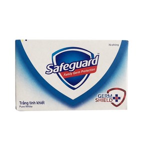 Safeguad Pue White Soap 세이프가드 퓨어 화이트 비누, 135g, 1개