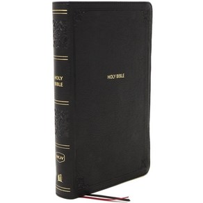 Nkjv Refeence Bible Pesonal Size Lage Pint Leathesoft Black Thumb Indexed Red Lette Edit... Imitation Leathe, Thomas Nelson